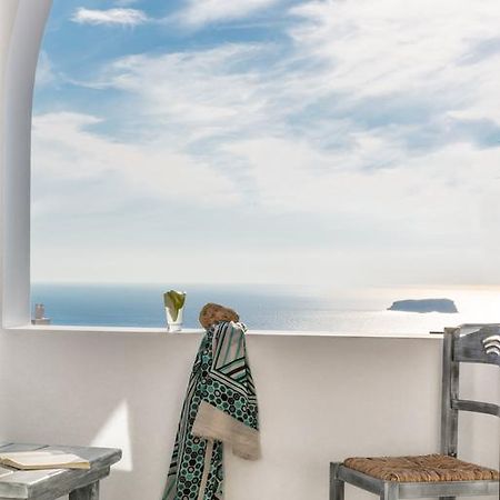 Aspronisi Luxury Villa With Caldera View Megalochori  Zimmer foto