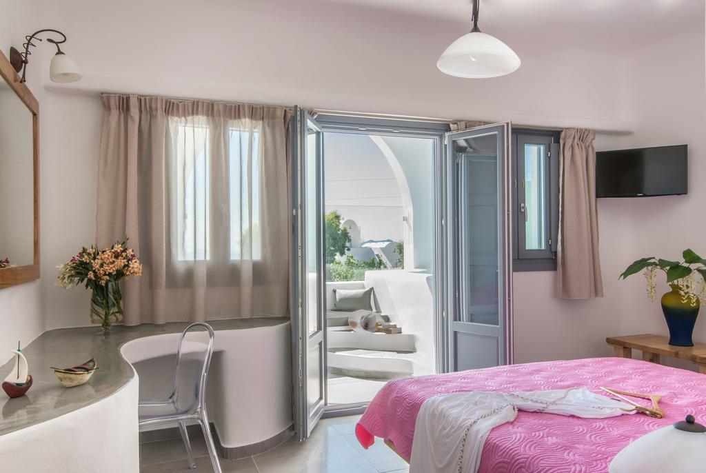 Aspronisi Luxury Villa With Caldera View Megalochori  Zimmer foto