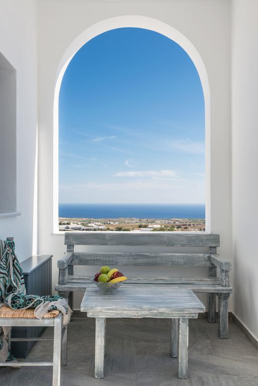 Aspronisi Luxury Villa With Caldera View Megalochori  Zimmer foto